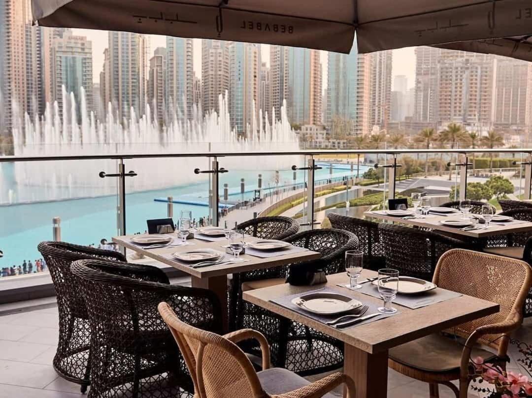 Silkhaus Design 1Bdr With Burj Khalifa View In New Tower Dubai Exterior foto
