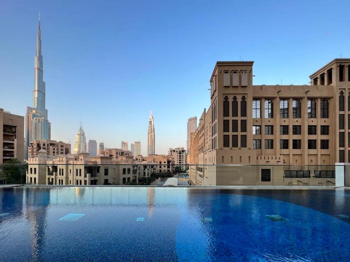 Silkhaus Design 1Bdr With Burj Khalifa View In New Tower Dubai Exterior foto